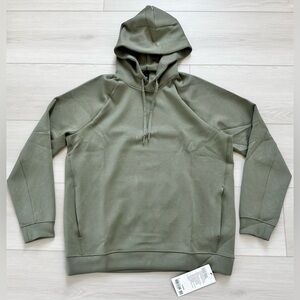 NEW Lululemon Smooth Spacer Classic-Fit Pullover Hoodie Bay Leaf Green sz L
